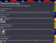 Tablet Screenshot of homeschoolblessings-suzie.blogspot.com