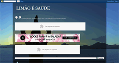 Desktop Screenshot of limao-e-saude.blogspot.com