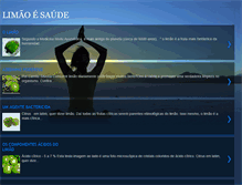 Tablet Screenshot of limao-e-saude.blogspot.com