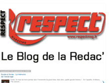 Tablet Screenshot of blogrespectmag.blogspot.com