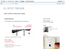Tablet Screenshot of elpetittresor.blogspot.com