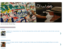 Tablet Screenshot of everydayjules.blogspot.com