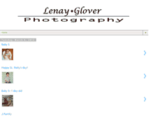 Tablet Screenshot of lenaygloverphotography.blogspot.com