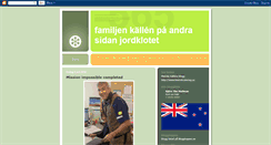 Desktop Screenshot of familjenkallen.blogspot.com