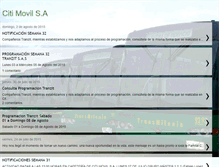 Tablet Screenshot of citimovil.blogspot.com