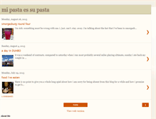 Tablet Screenshot of mipastaessupasta.blogspot.com