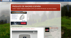 Desktop Screenshot of paisajesdemadrid.blogspot.com