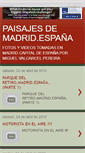 Mobile Screenshot of paisajesdemadrid.blogspot.com