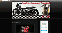 Desktop Screenshot of caferacerspecial.blogspot.com