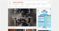 Desktop Screenshot of cronicademisantla.blogspot.com