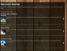 Tablet Screenshot of dmacleodsmusings.blogspot.com