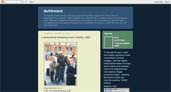 Desktop Screenshot of multiculturalie.blogspot.com