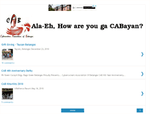 Tablet Screenshot of cabayan.blogspot.com