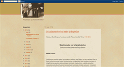 Desktop Screenshot of mihkelkunnus.blogspot.com