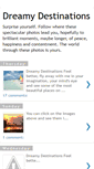 Mobile Screenshot of dreamy-destinations.blogspot.com