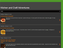 Tablet Screenshot of kitchenandcraftadventures.blogspot.com