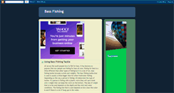Desktop Screenshot of bass-fishing-sites.blogspot.com