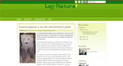 Desktop Screenshot of leinatural.blogspot.com