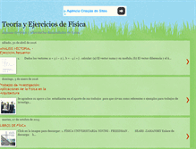 Tablet Screenshot of ejercicios-fisica.blogspot.com