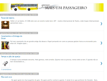 Tablet Screenshot of maisumpassageiro.blogspot.com