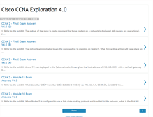 Tablet Screenshot of cisco-ccna-exploration-4.blogspot.com