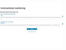 Tablet Screenshot of marketing-4-you.blogspot.com