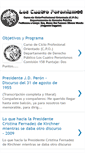 Mobile Screenshot of loscuatroperonismos.blogspot.com