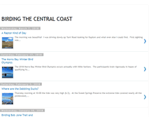 Tablet Screenshot of birdingthecentralcoast.blogspot.com