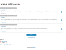 Tablet Screenshot of amourpetitgateau.blogspot.com