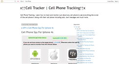 Desktop Screenshot of celltracker1.blogspot.com