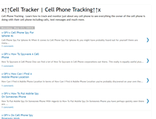 Tablet Screenshot of celltracker1.blogspot.com