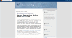 Desktop Screenshot of mycareercounseling.blogspot.com