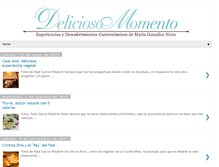 Tablet Screenshot of delicioso-momento.blogspot.com