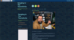 Desktop Screenshot of danglinginthetournefortia.blogspot.com