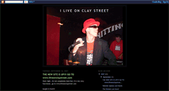 Desktop Screenshot of iliveonclaystreet.blogspot.com