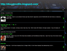 Tablet Screenshot of discotrox80s.blogspot.com