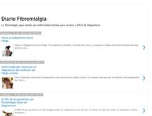 Tablet Screenshot of diariofibromialgia.blogspot.com