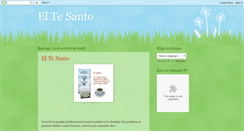 Desktop Screenshot of eltesanto.blogspot.com