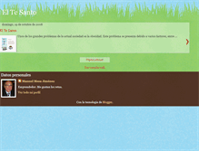Tablet Screenshot of eltesanto.blogspot.com