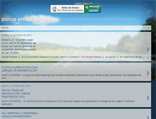 Tablet Screenshot of ponceenlosdeportes.blogspot.com