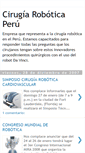 Mobile Screenshot of cirugiaroboticaperu.blogspot.com