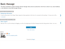 Tablet Screenshot of basicmassage.blogspot.com