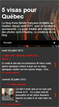 Mobile Screenshot of lesloulousauquebec.blogspot.com