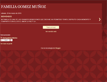 Tablet Screenshot of gomezmunoz.blogspot.com