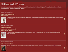 Tablet Screenshot of elsilenciodeltrueno.blogspot.com