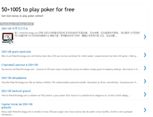 Tablet Screenshot of 50-dollar-free-poker.blogspot.com