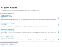 Tablet Screenshot of imobile4u.blogspot.com