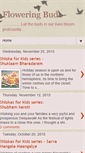 Mobile Screenshot of floweringbuds.blogspot.com
