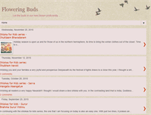 Tablet Screenshot of floweringbuds.blogspot.com