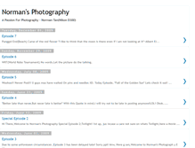 Tablet Screenshot of norman-photography.blogspot.com